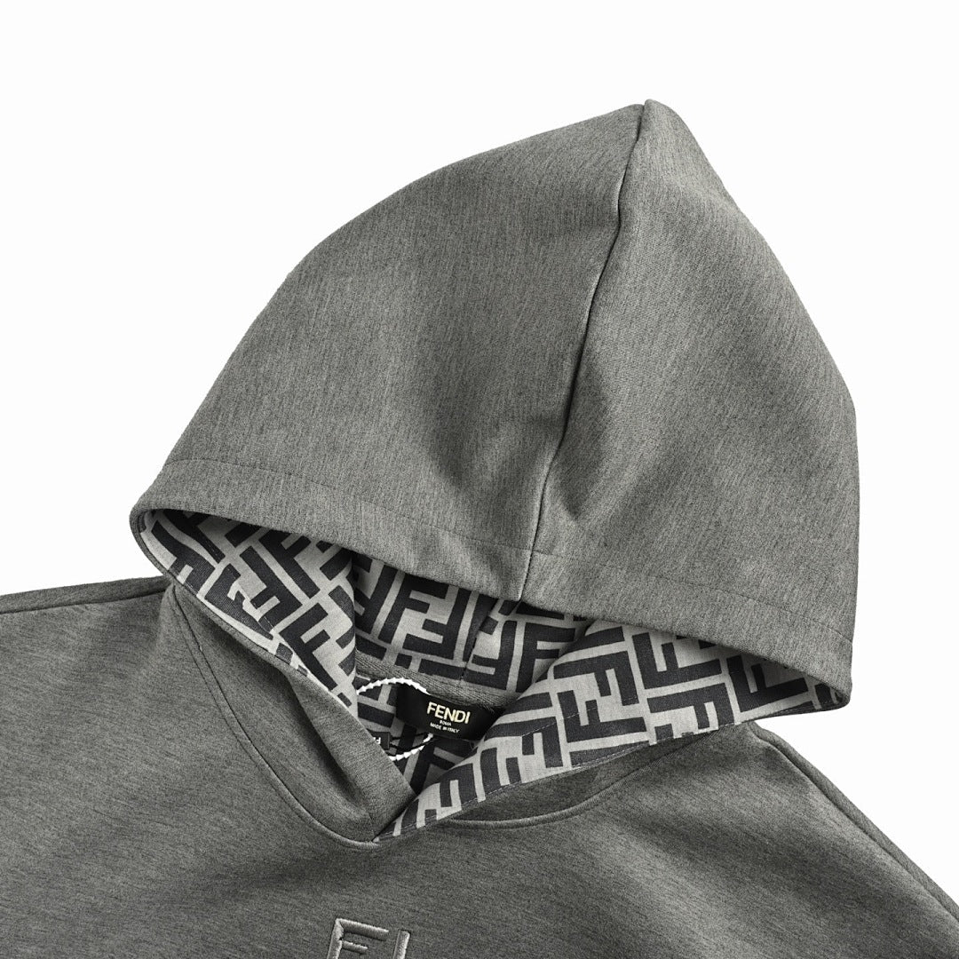 Fendi Hoodie 176 - Dark Gray - view 4
