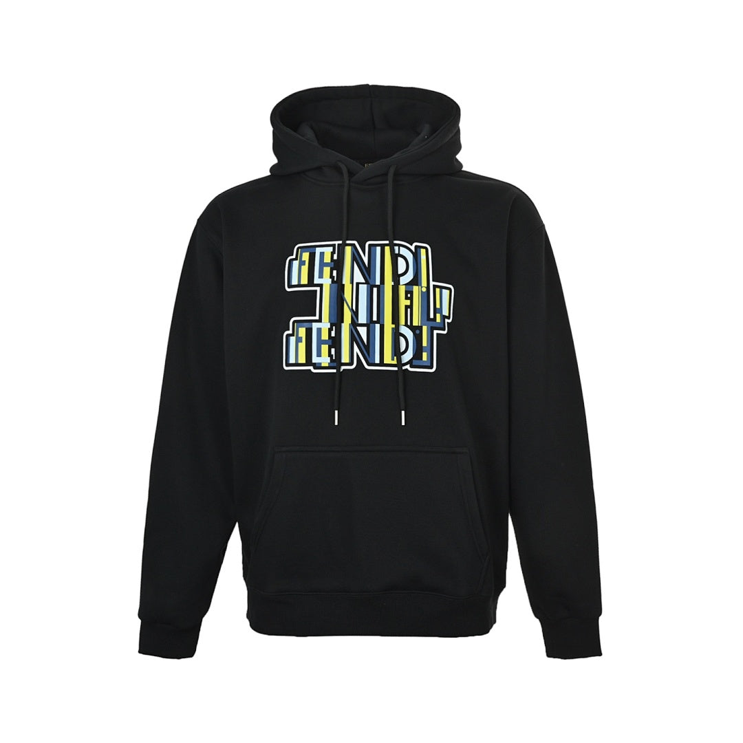 Fendi Hoodie 162 - Black - view 1