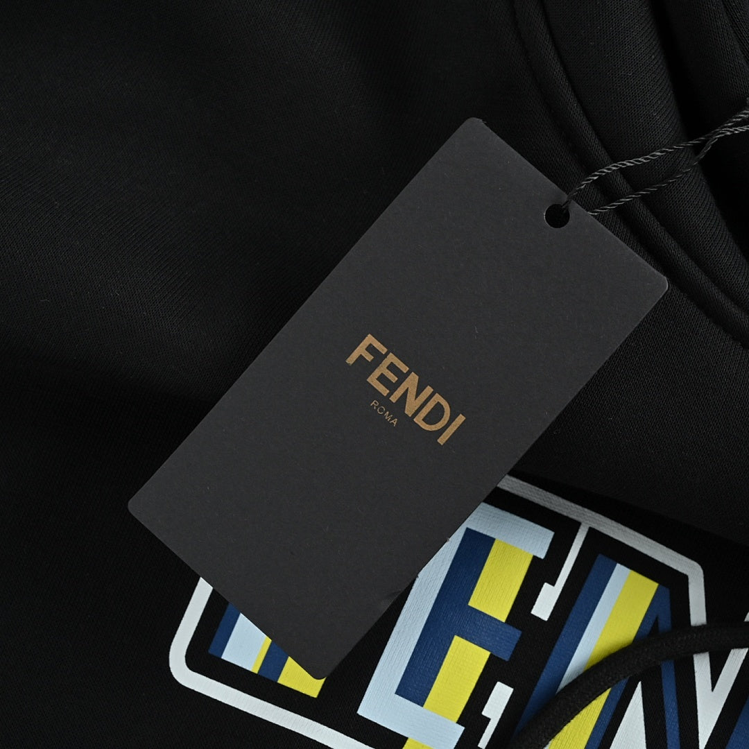 Fendi Hoodie 162 - Black - view 5
