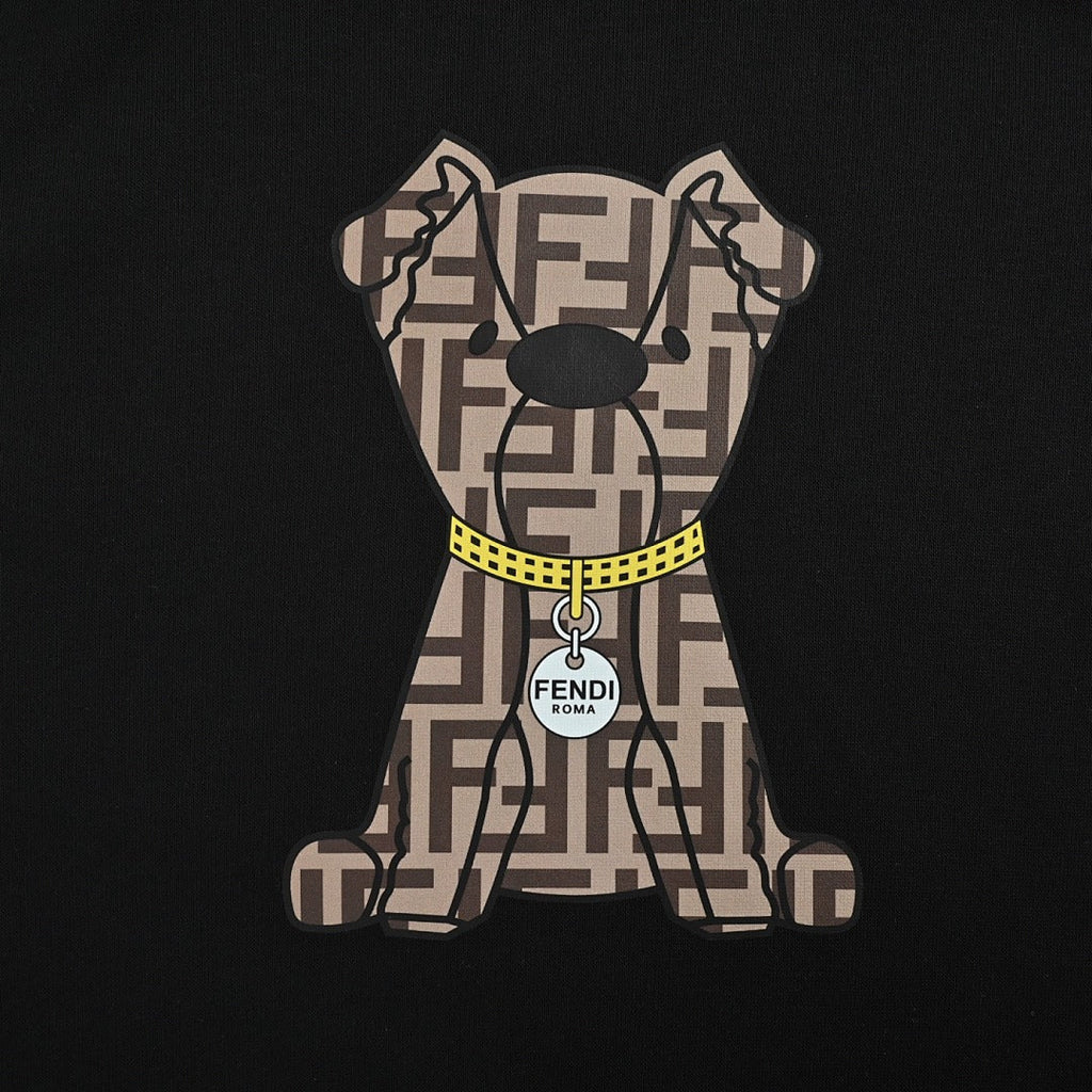 Fendi Hoodie 161 - Black - view 7