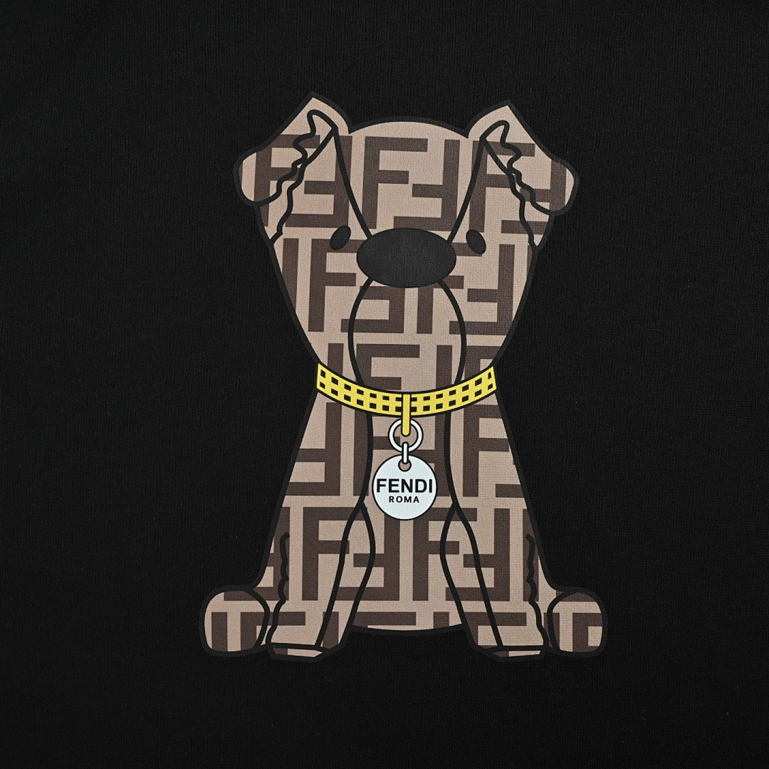 Fendi Hoodie 161 - Black - view 7