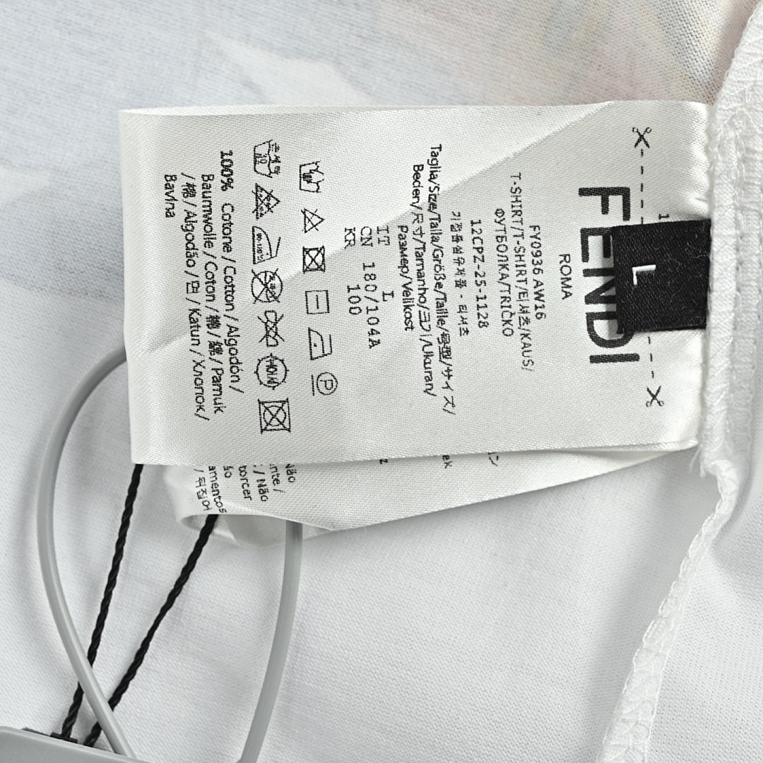 Fendi T-Shirt 116 - White - view 8