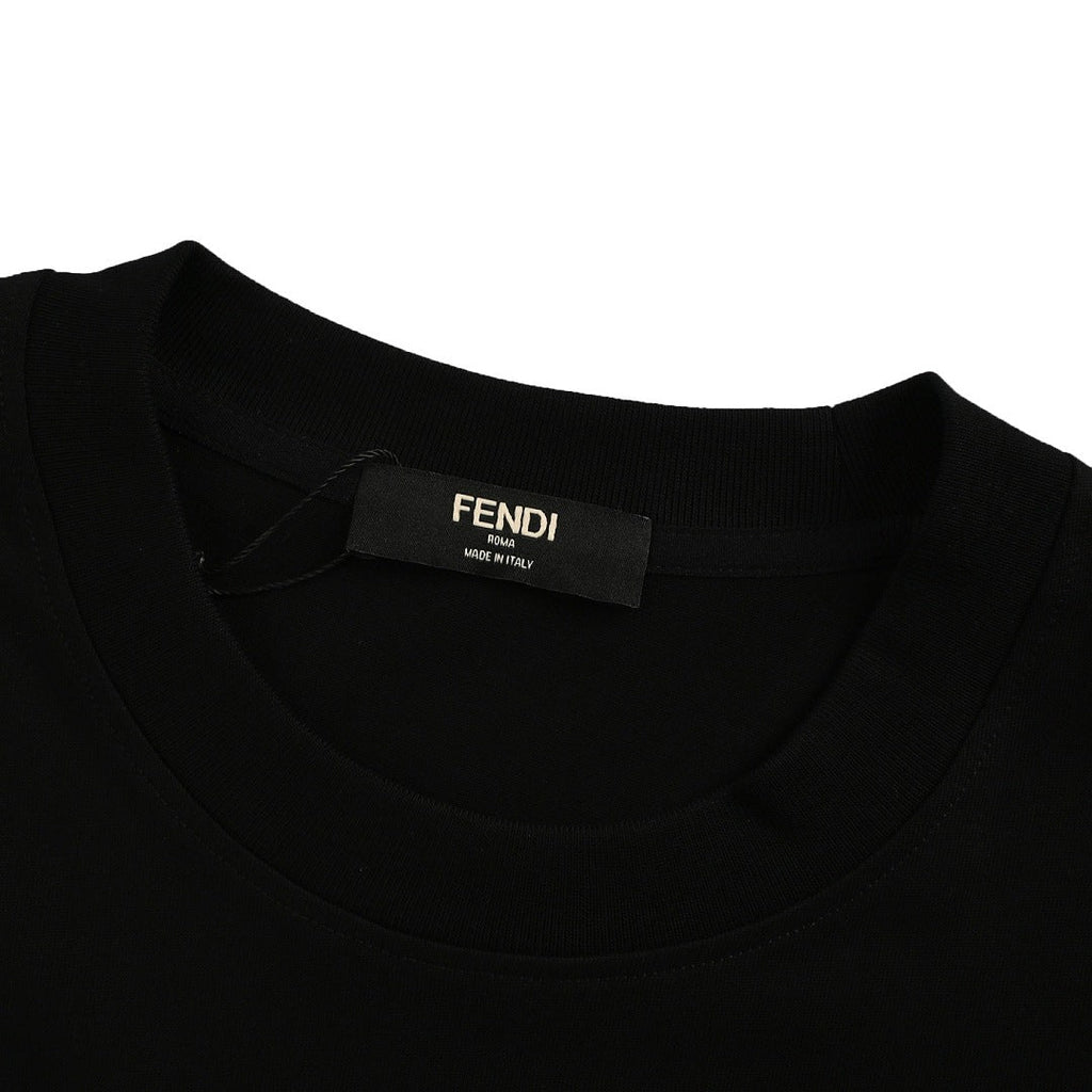 Fendi T-Shirt 066 - Black - view 4