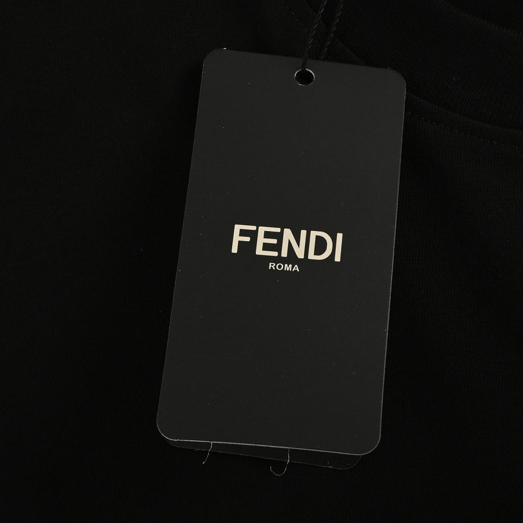 Fendi T-Shirt 066 - Black - view 5