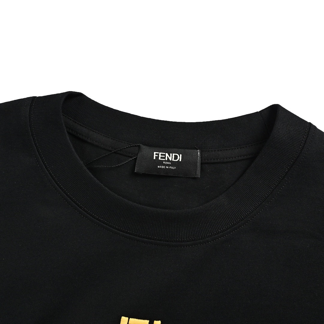 Fendi T-Shirt 065 - Black - view 4