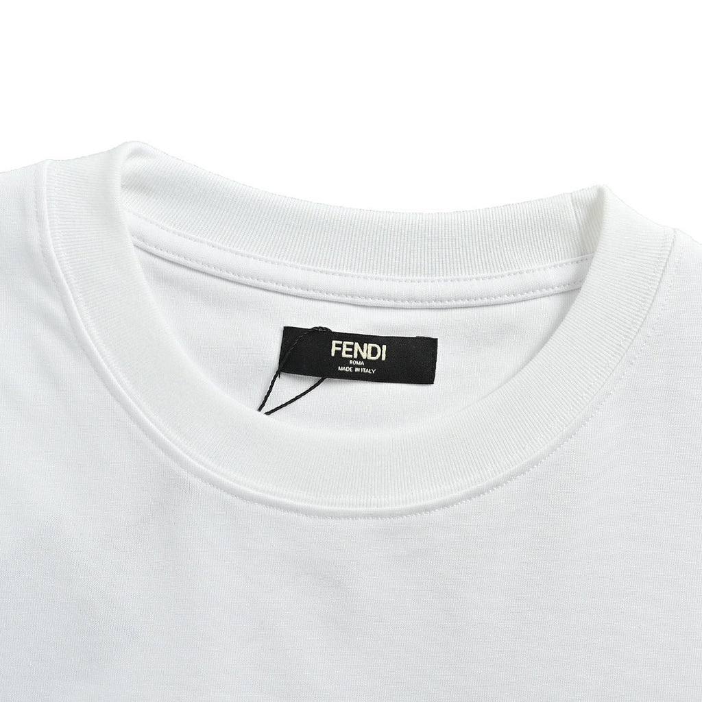 Fendi T-Shirt 064 - White - view 4