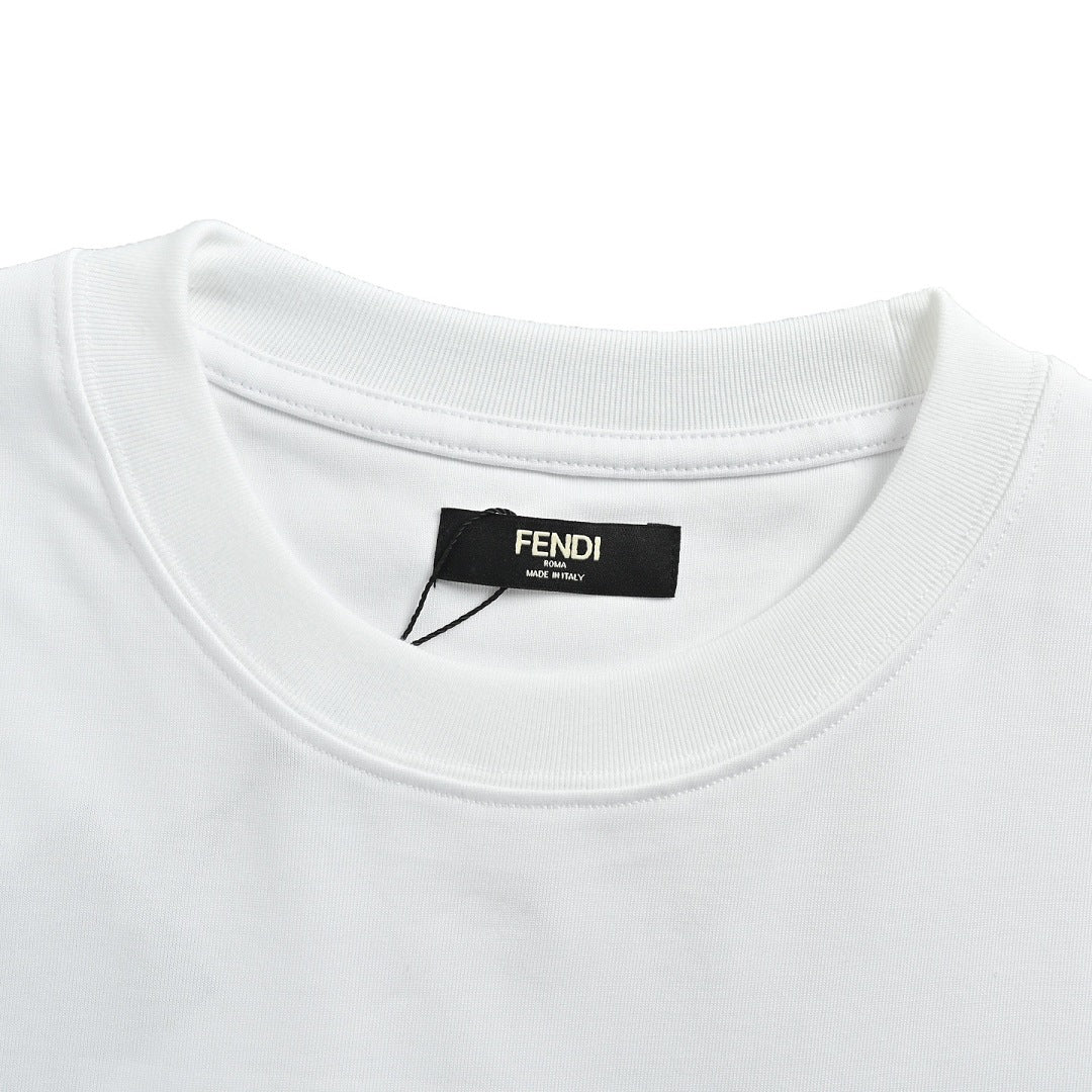 Fendi T-Shirt 064 - White - view 4