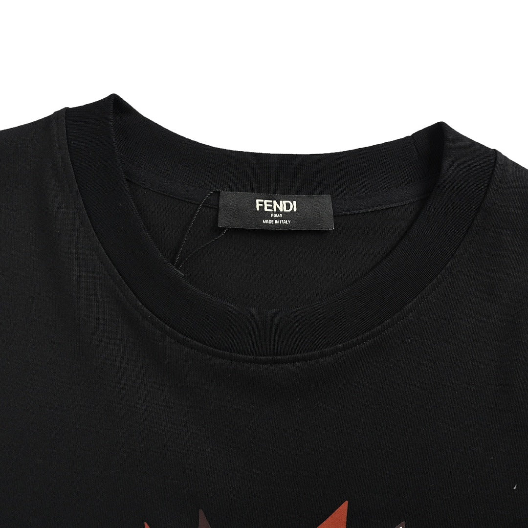 Fendi T-Shirt 063 - Black - view 4