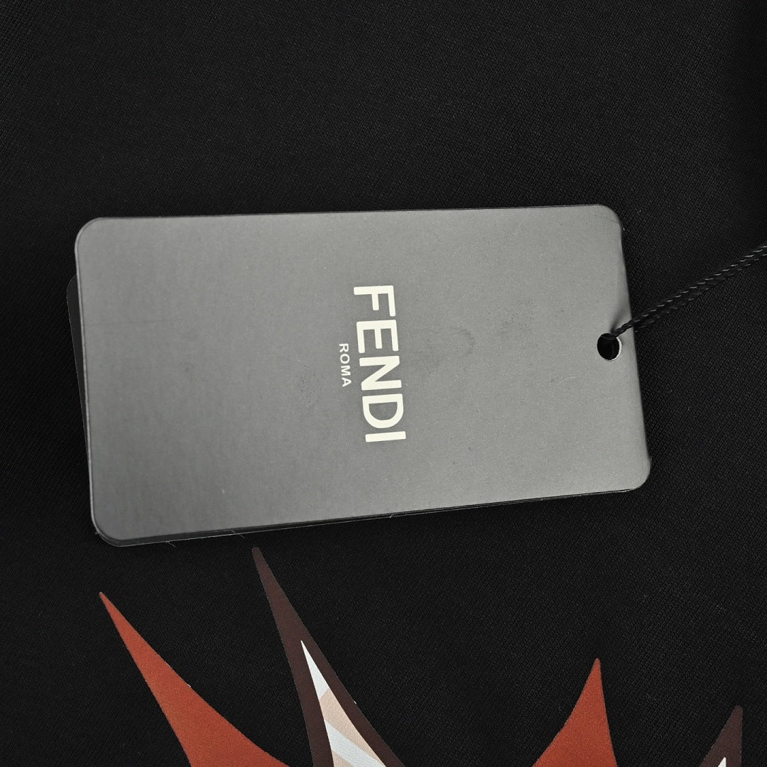 Fendi T-Shirt 063 - Black - view 5