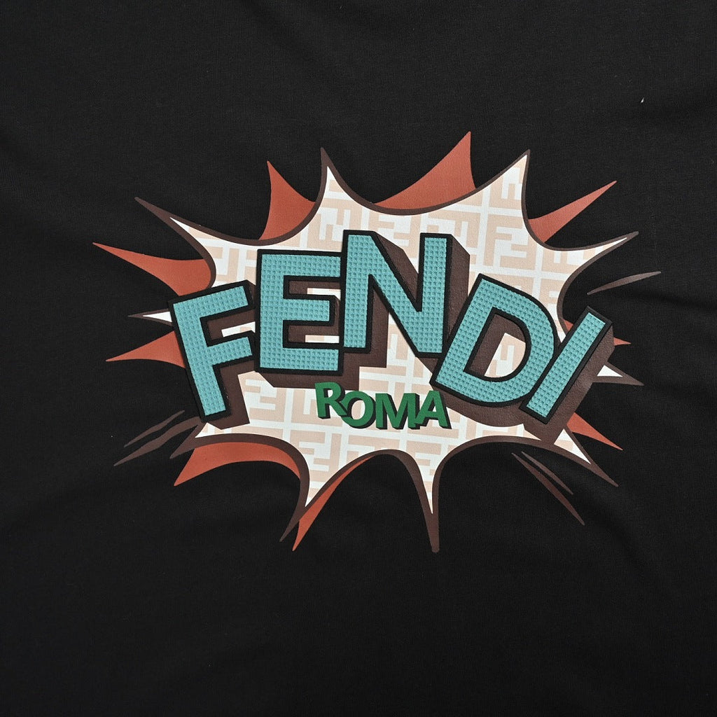 Fendi T-Shirt 063 - Black - view 7