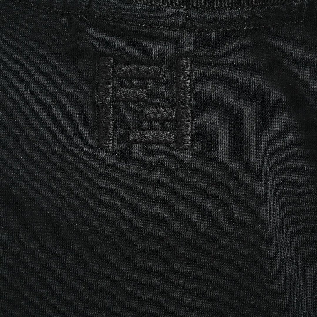 Fendi T-Shirt 061 - Black - view 7