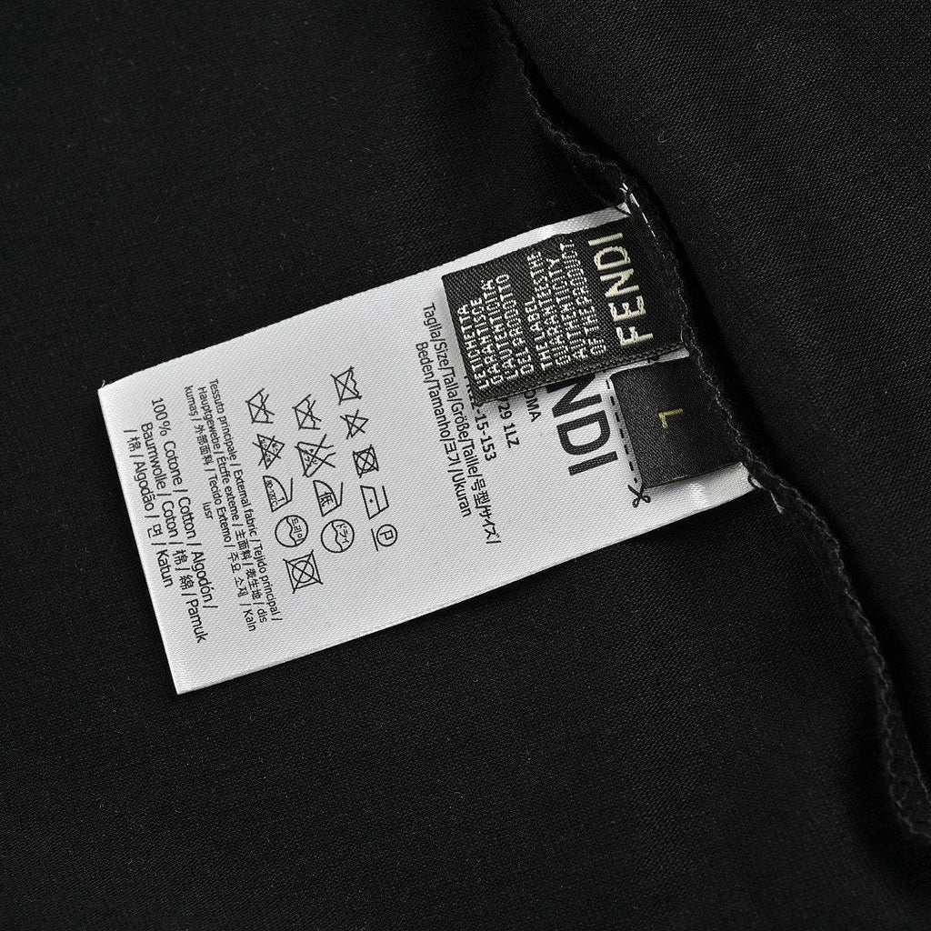 Fendi T-Shirt 060 - Black - view 5