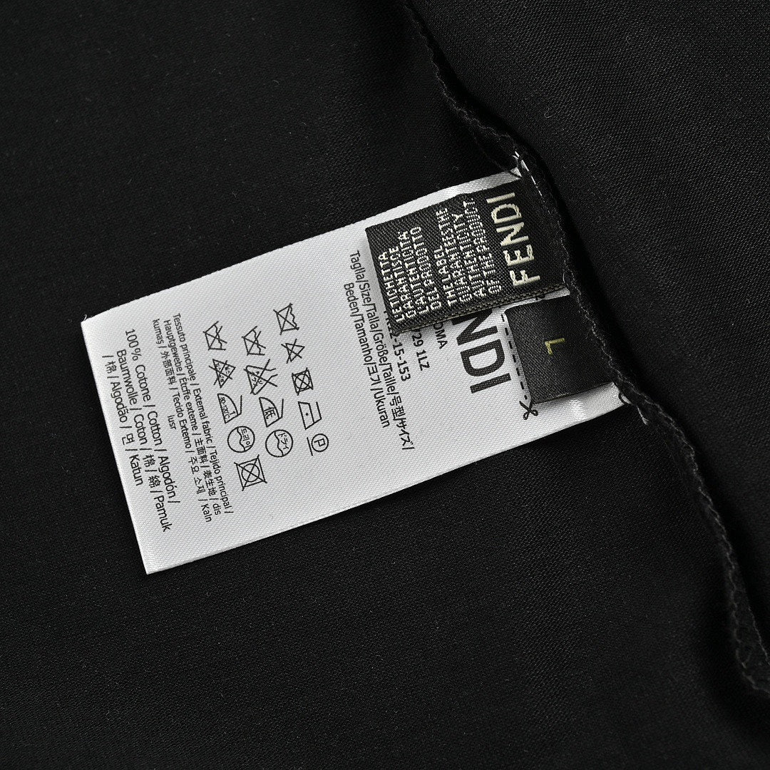 Fendi T-Shirt 060 - Black - view 5