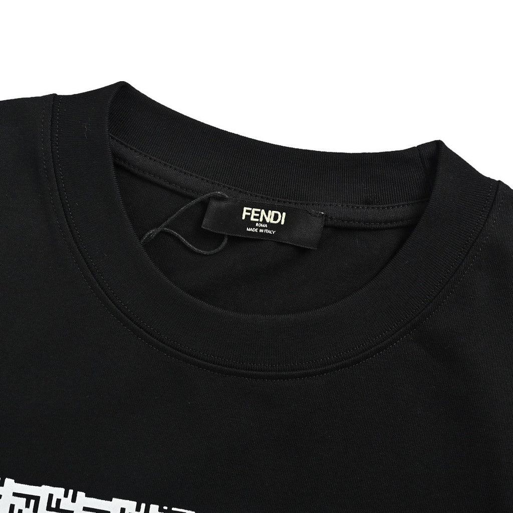 Fendi T-Shirt 058 - Black - view 4
