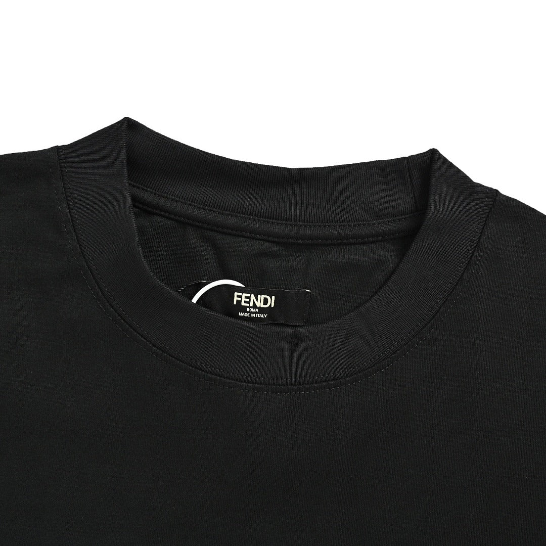Fendi T-Shirt 056 - Black - view 4