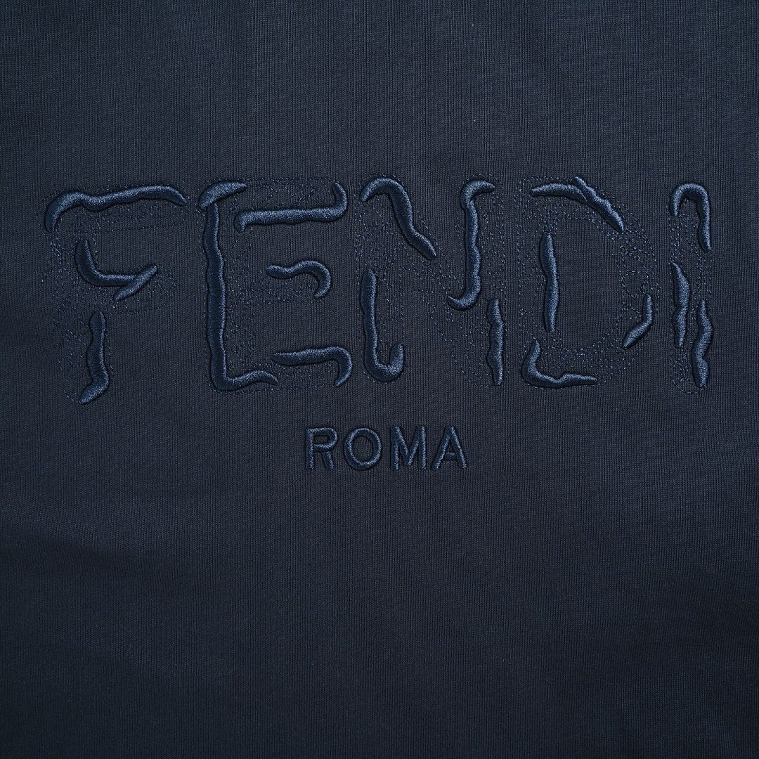 Fendi T-Shirt 054 - Navy - view 6
