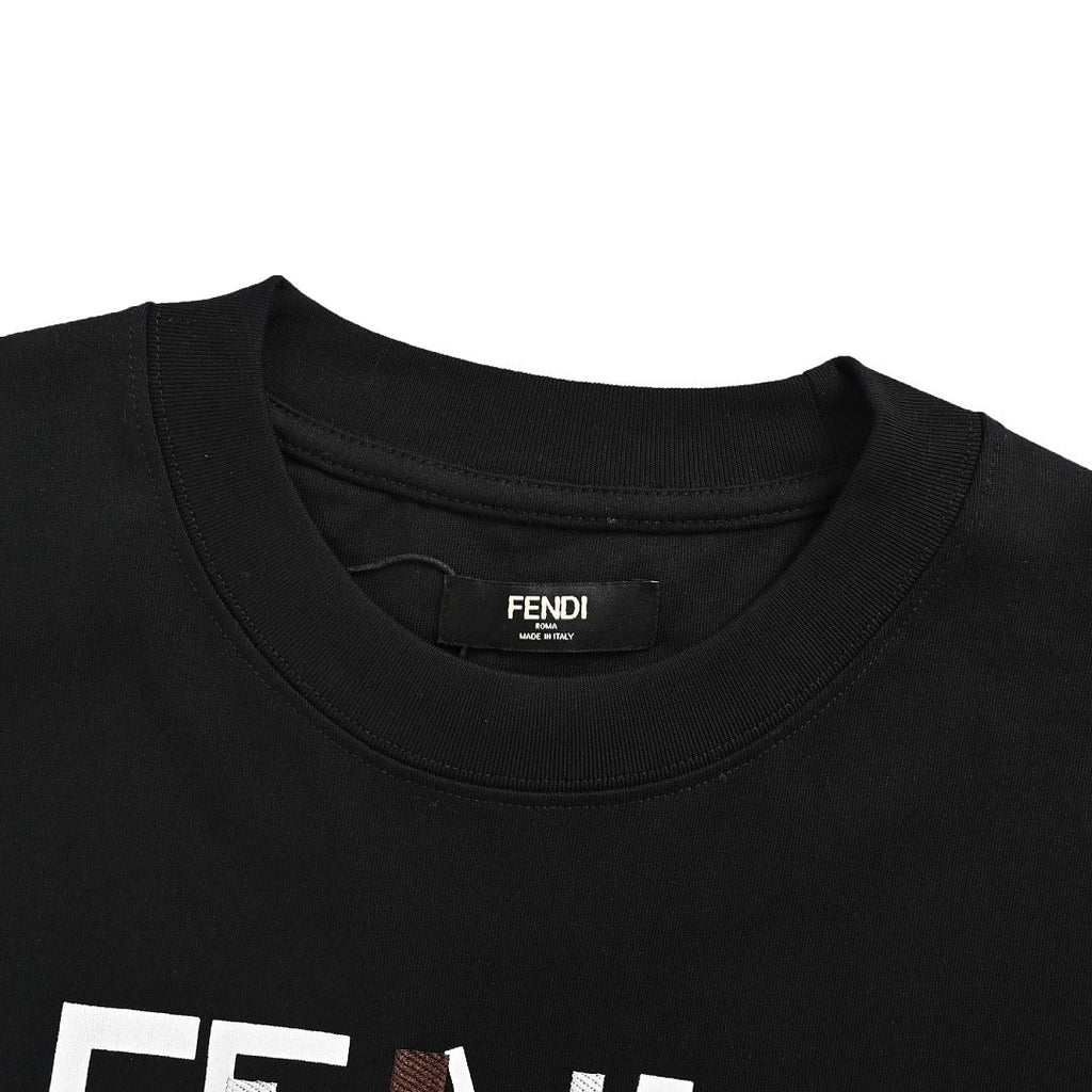 Fendi T-Shirt 053 - Black - view 4