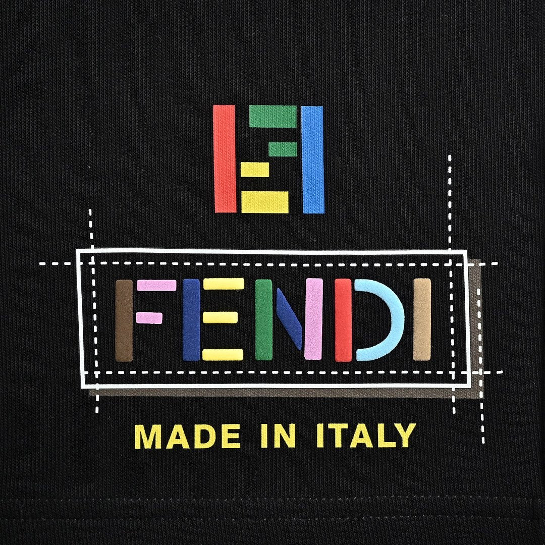 Fendi Shorts 052 - Black - view 6
