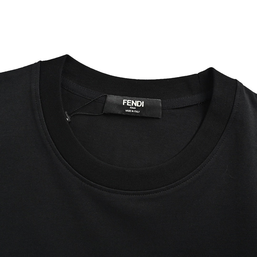 Fendi T-Shirt 051 - Black - view 4