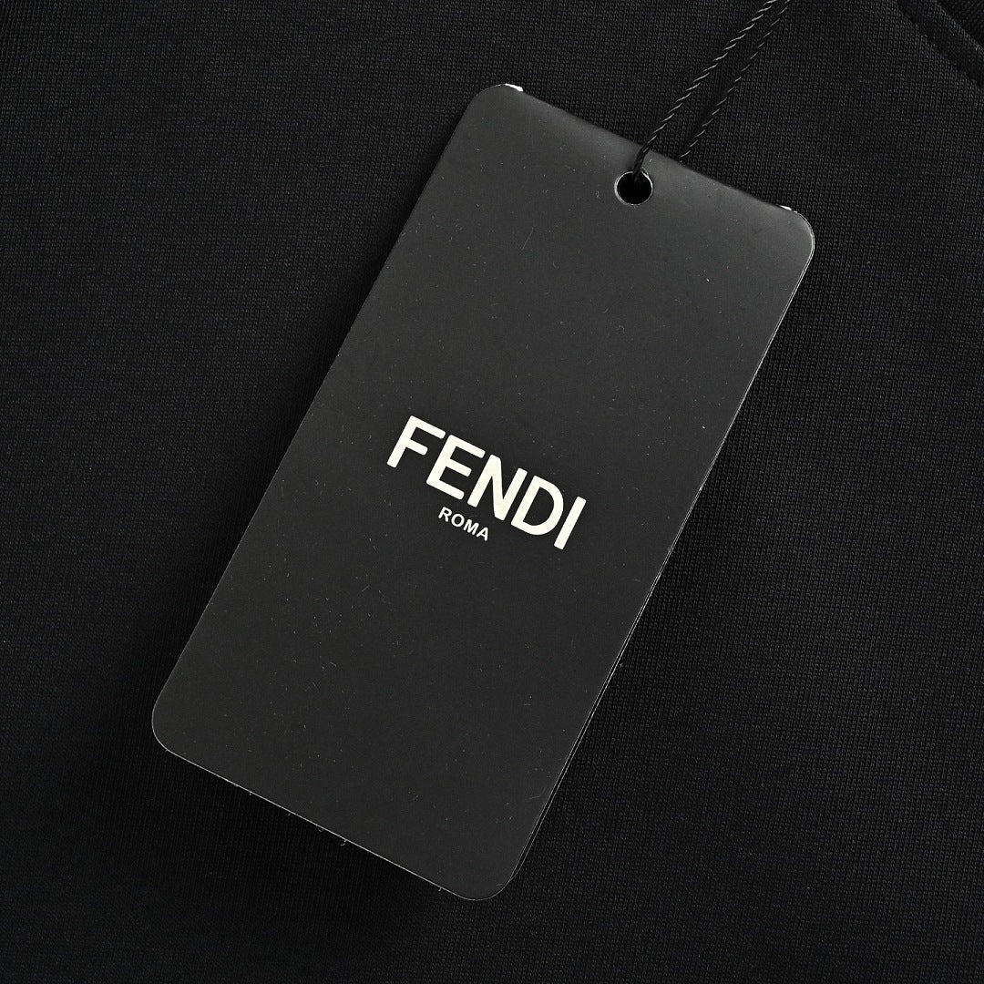 Fendi T-Shirt 051 - Black - view 5