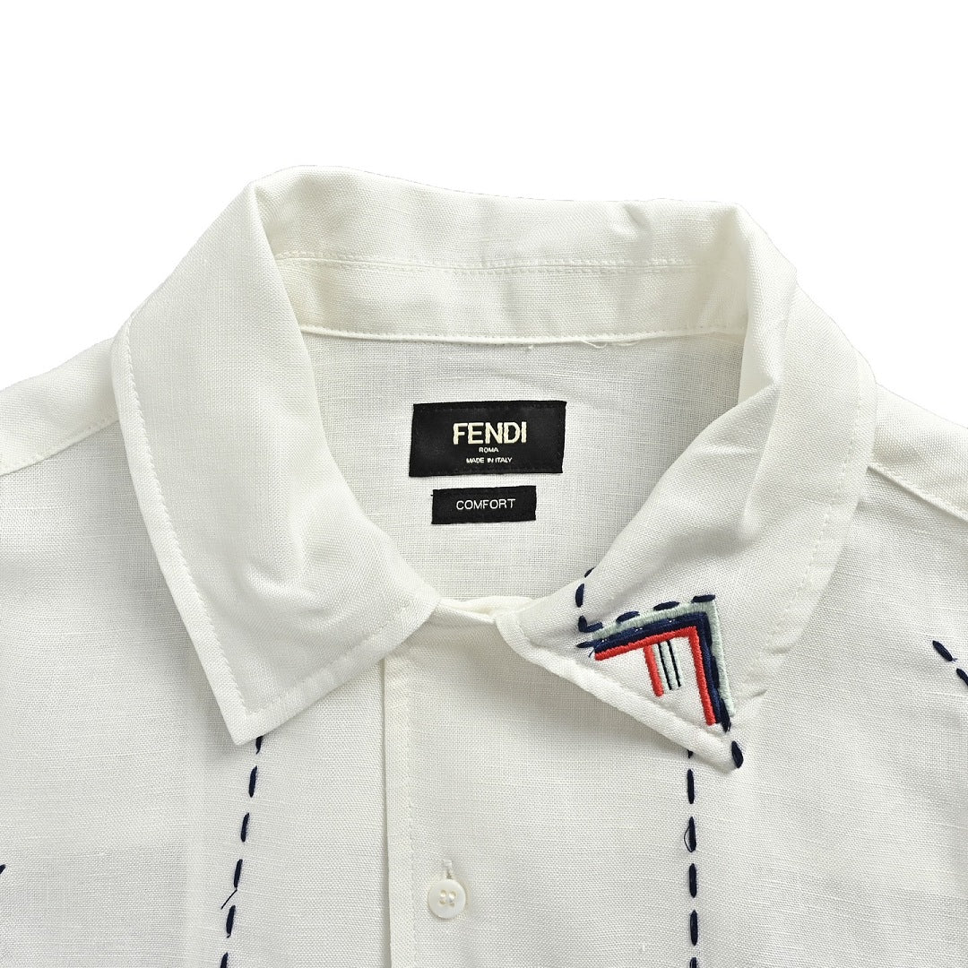Fendi Shirt 035 - White - view 4