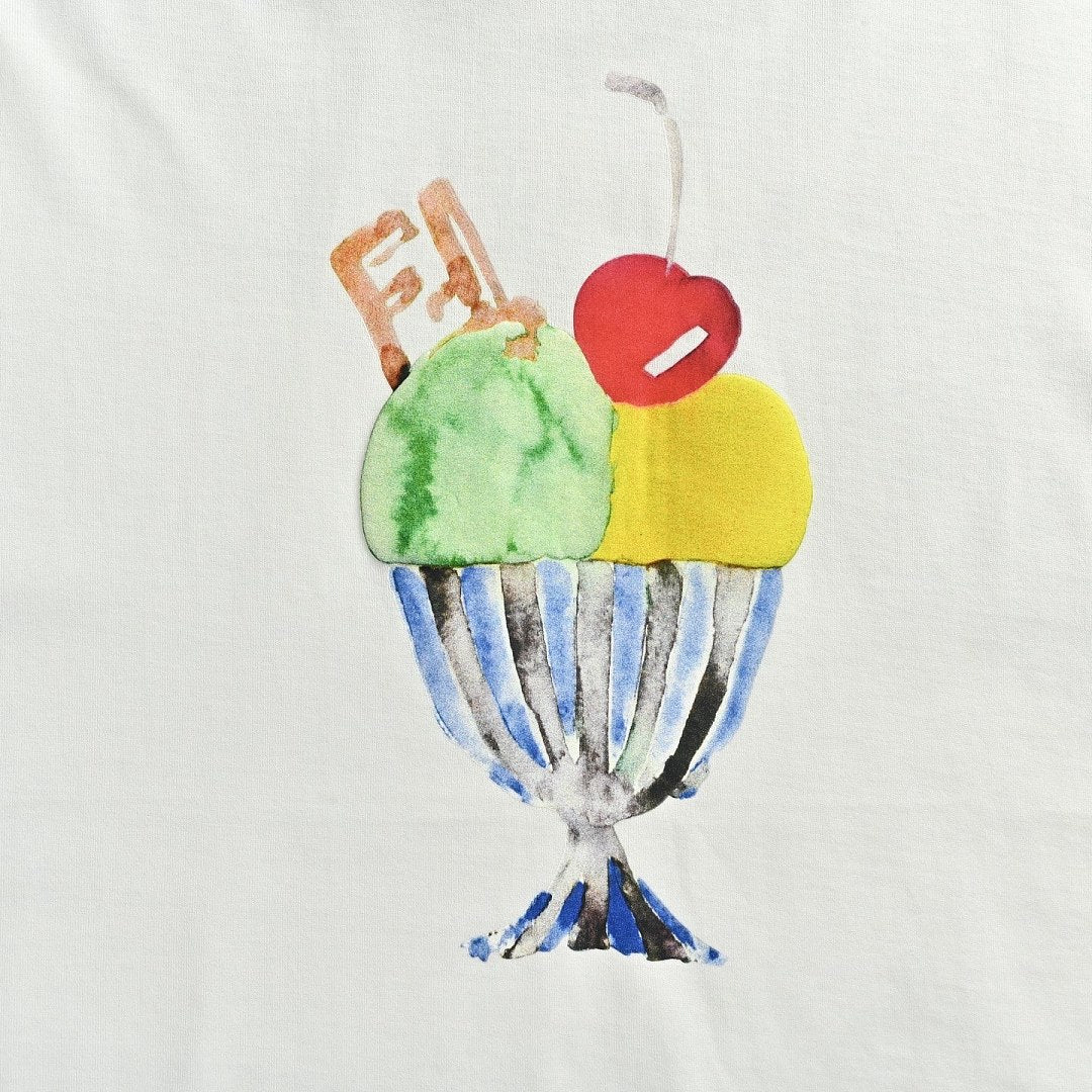 Fendi T-Shirt 030 - White - view 6