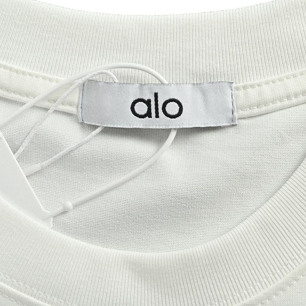 ALO Yoga T-Shirt 030 - White - view 3