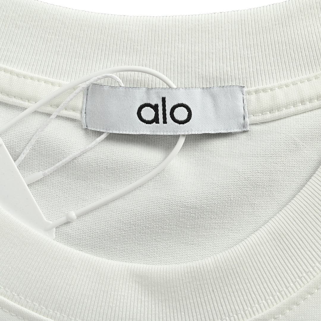 ALO Yoga T-Shirt 030 - White - view 3