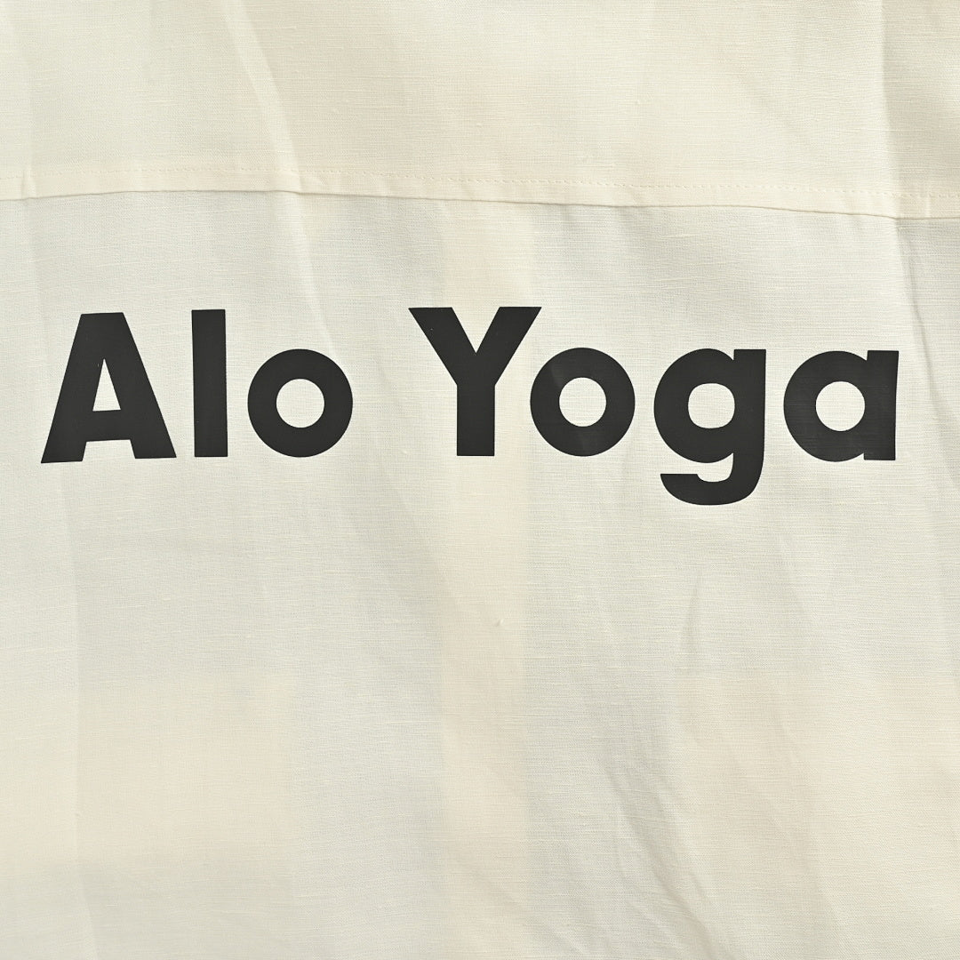 ALO Yoga Linen Shirt 025 - Cream - view 3