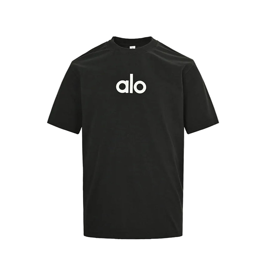 ALO Yoga T-Shirt 019 - Black - view 2