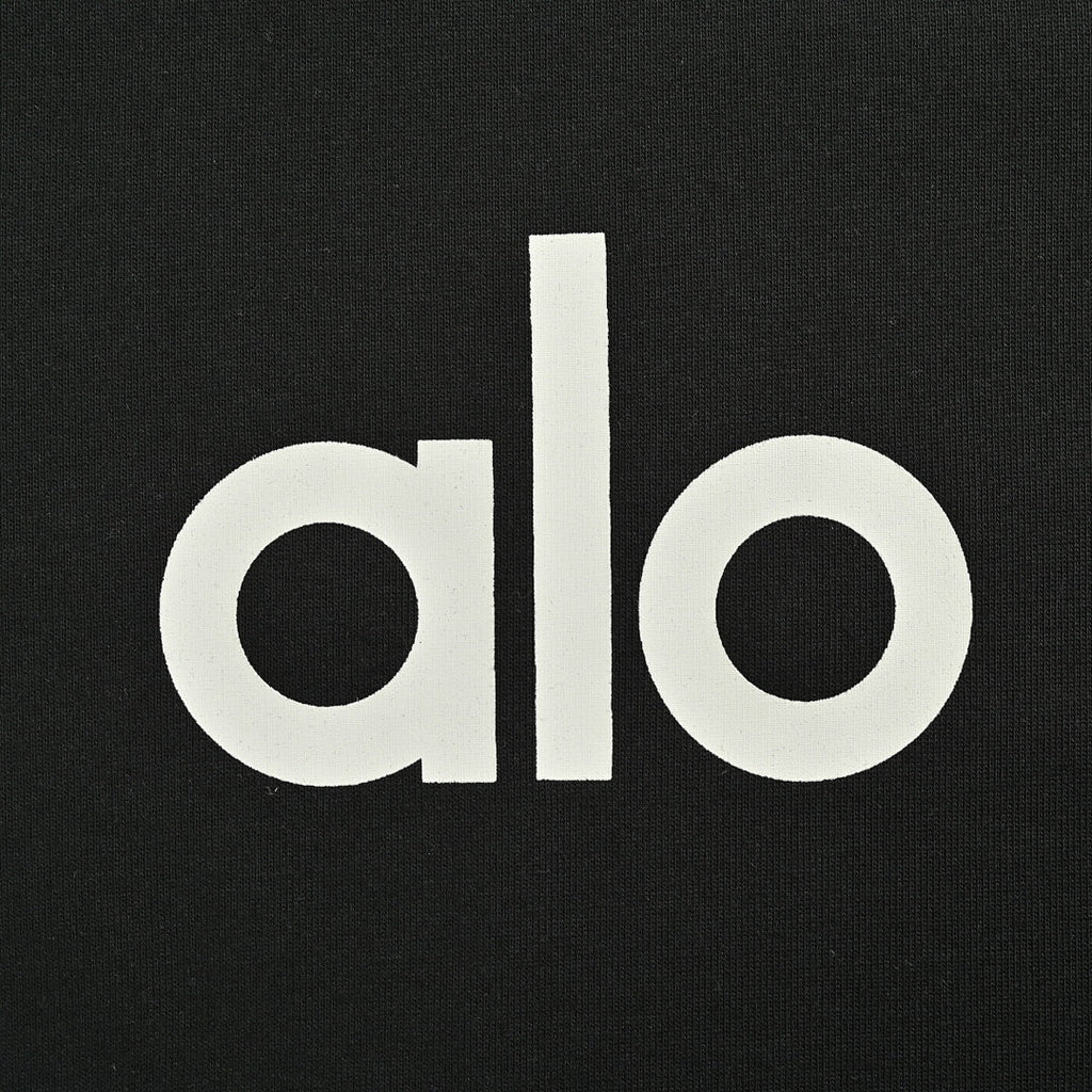 ALO Yoga T-Shirt 019 - Black - view 4