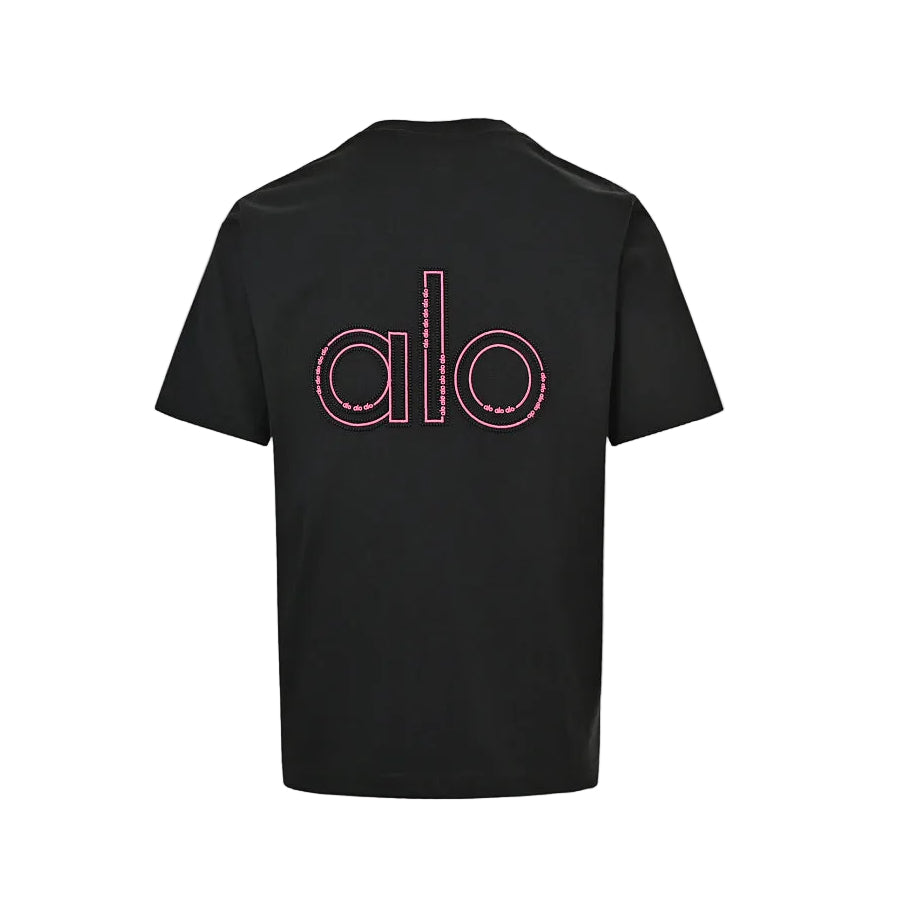 ALO Yoga T-Shirt 005 - Black - view 16