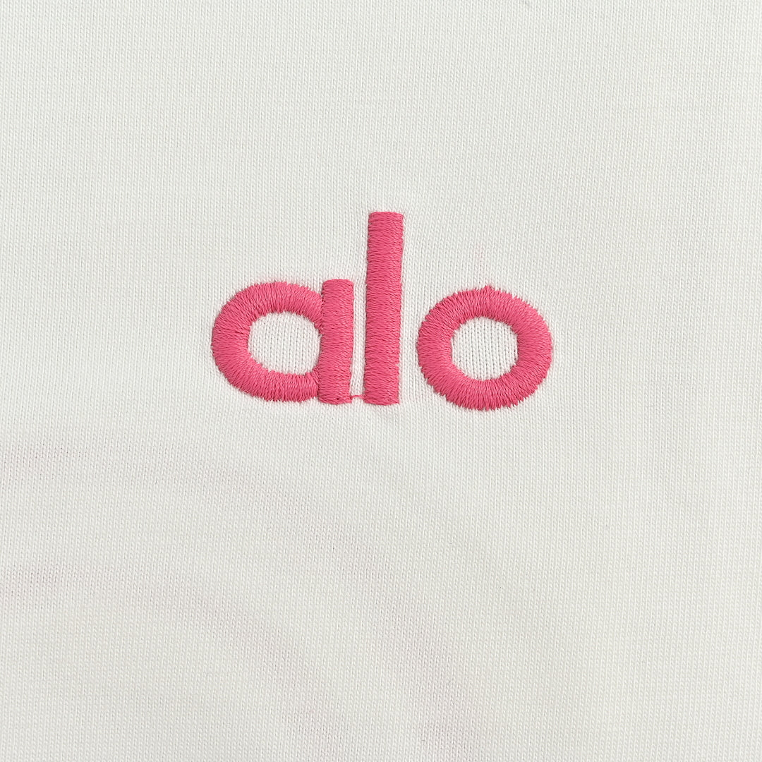 ALO Yoga T-Shirt 005 - White - view 4