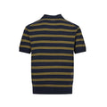 Miu Miu Polo Shirt 205 - Navy / Tan - view 1