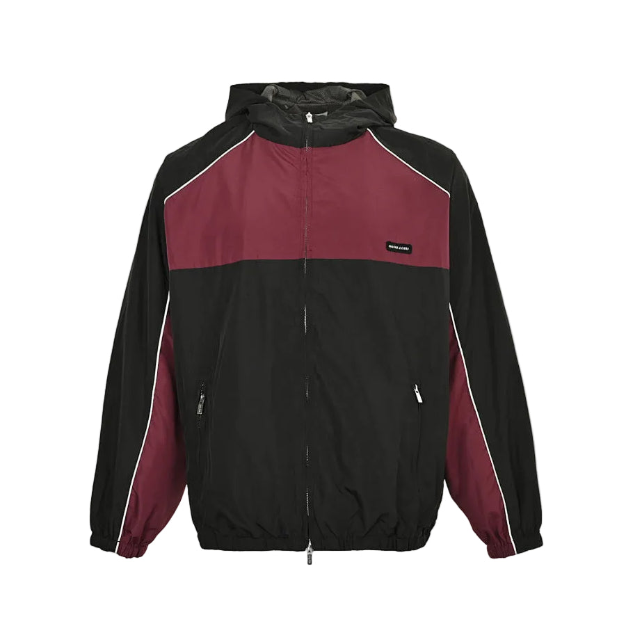 Miu Miu Jacket 204 - Black / Burgundy - view 19