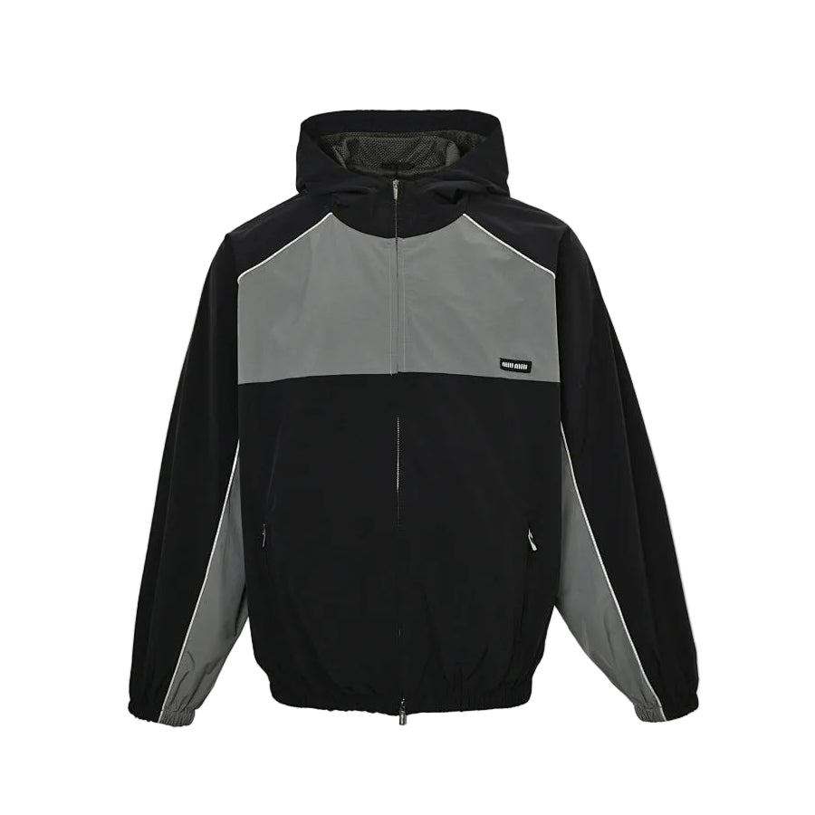 Miu Miu Jacket 204 - Black / Gray - view 10