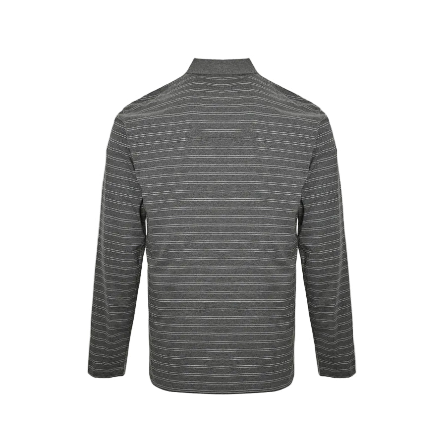 Miu Miu Long-Sleeve Polo 203 - Gray / Black - view 1