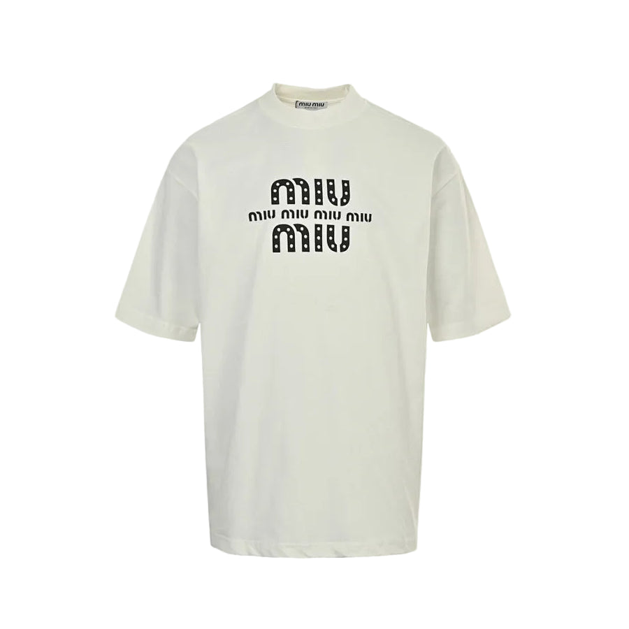 Miu Miu T-Shirt 202 - White - view 2