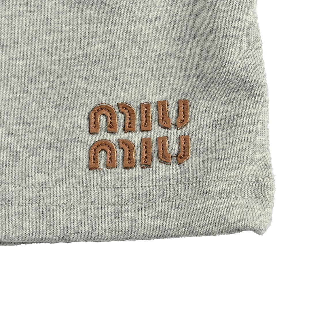 Miu Miu Shorts 200 - Gray - view 4