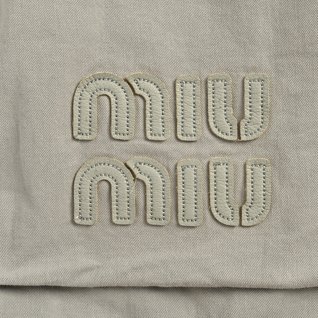 Miu Miu Shorts 198 - Gray - view 4