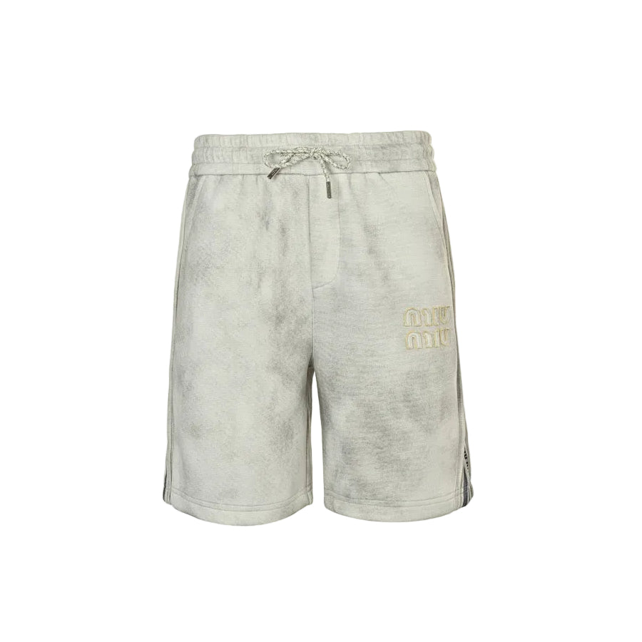 Miu Miu Shorts 192 - White / Gray - view 2