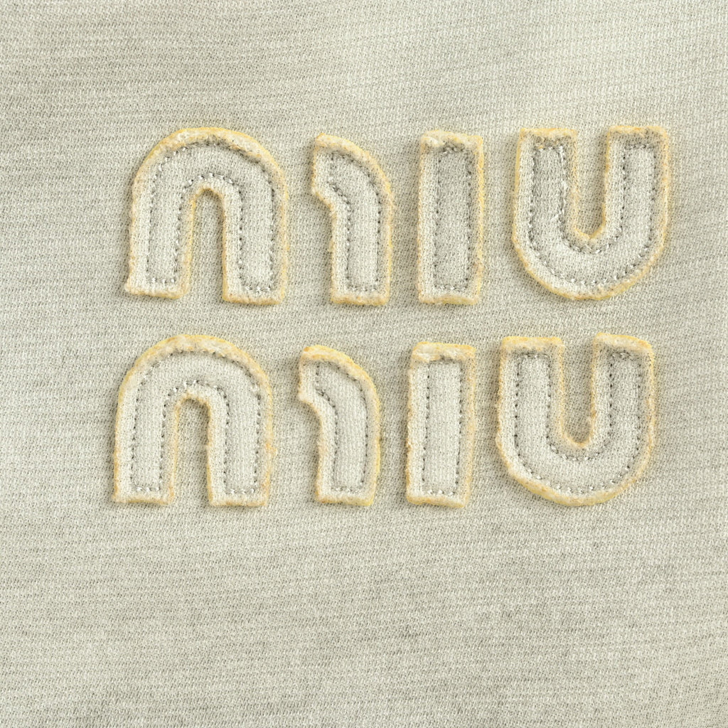 Miu Miu Shorts 192 - White / Gray - view 4