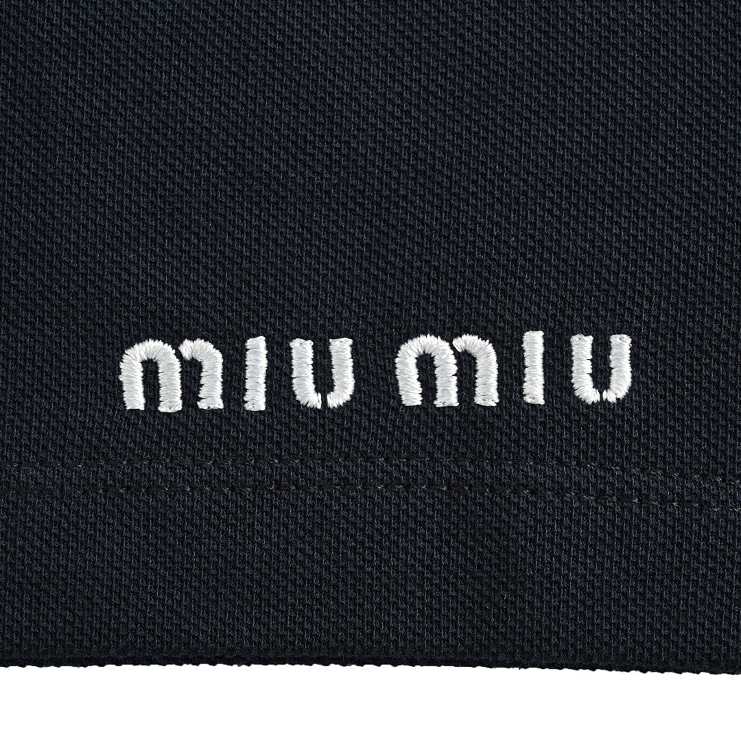 Miu Miu Shorts 191 - Navy - view 3