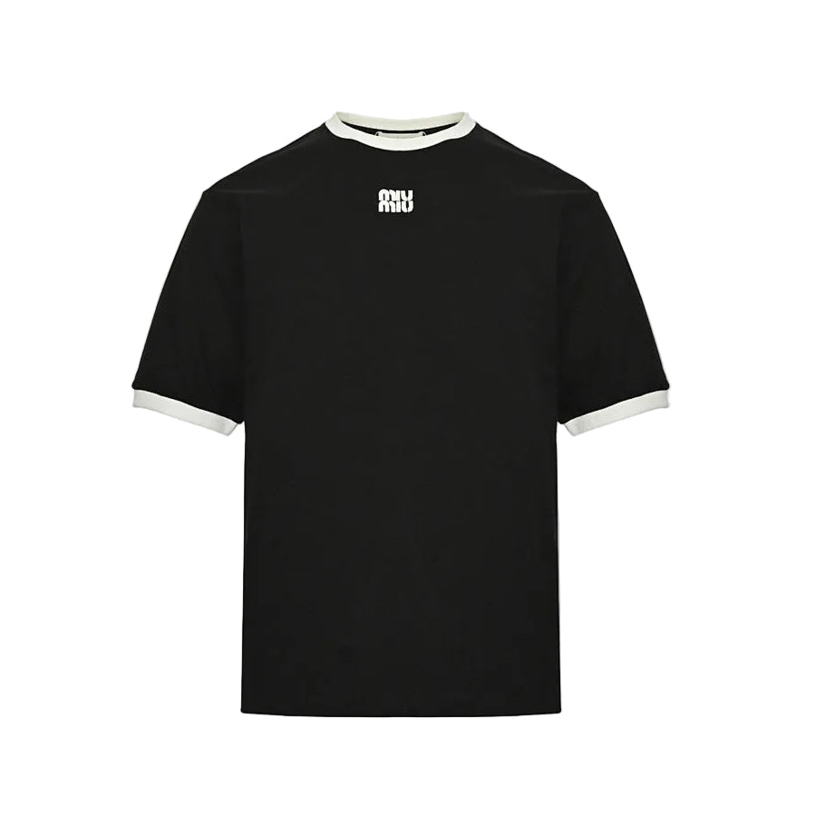 Miu Miu T-Shirt 190 - Black - view 14