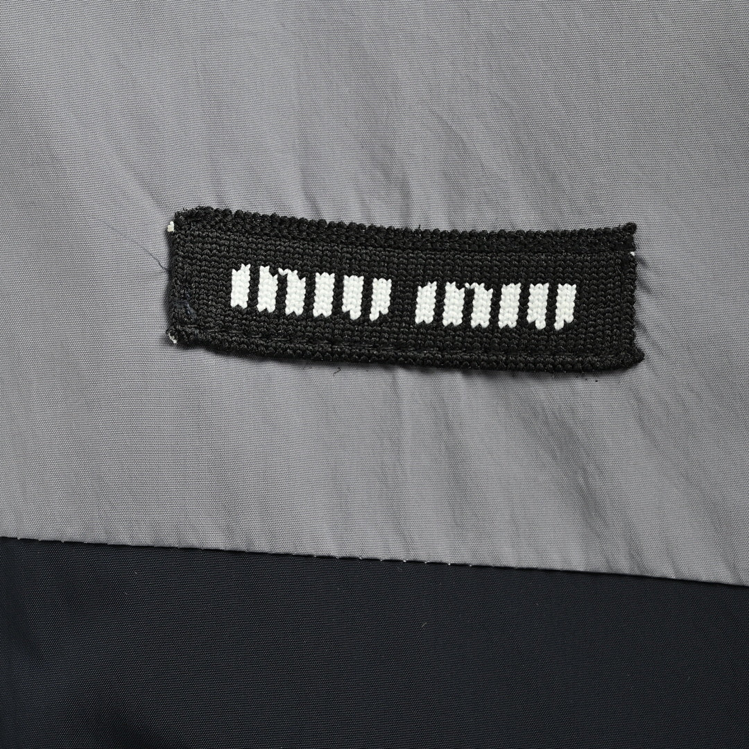 Miu Miu Jacket 188 - Navy / Gray - view 4