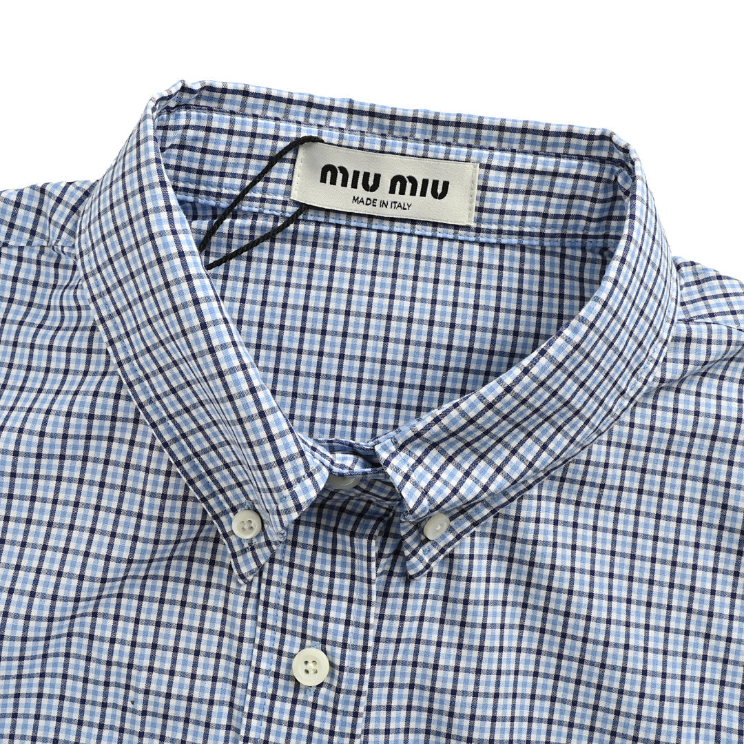 Miu Miu Shirt 186 - Blue - view 6
