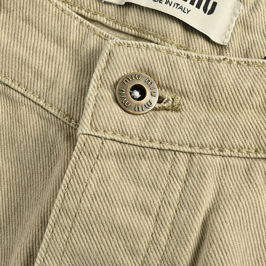 Miu Miu Pants 185 - Tan - view 4