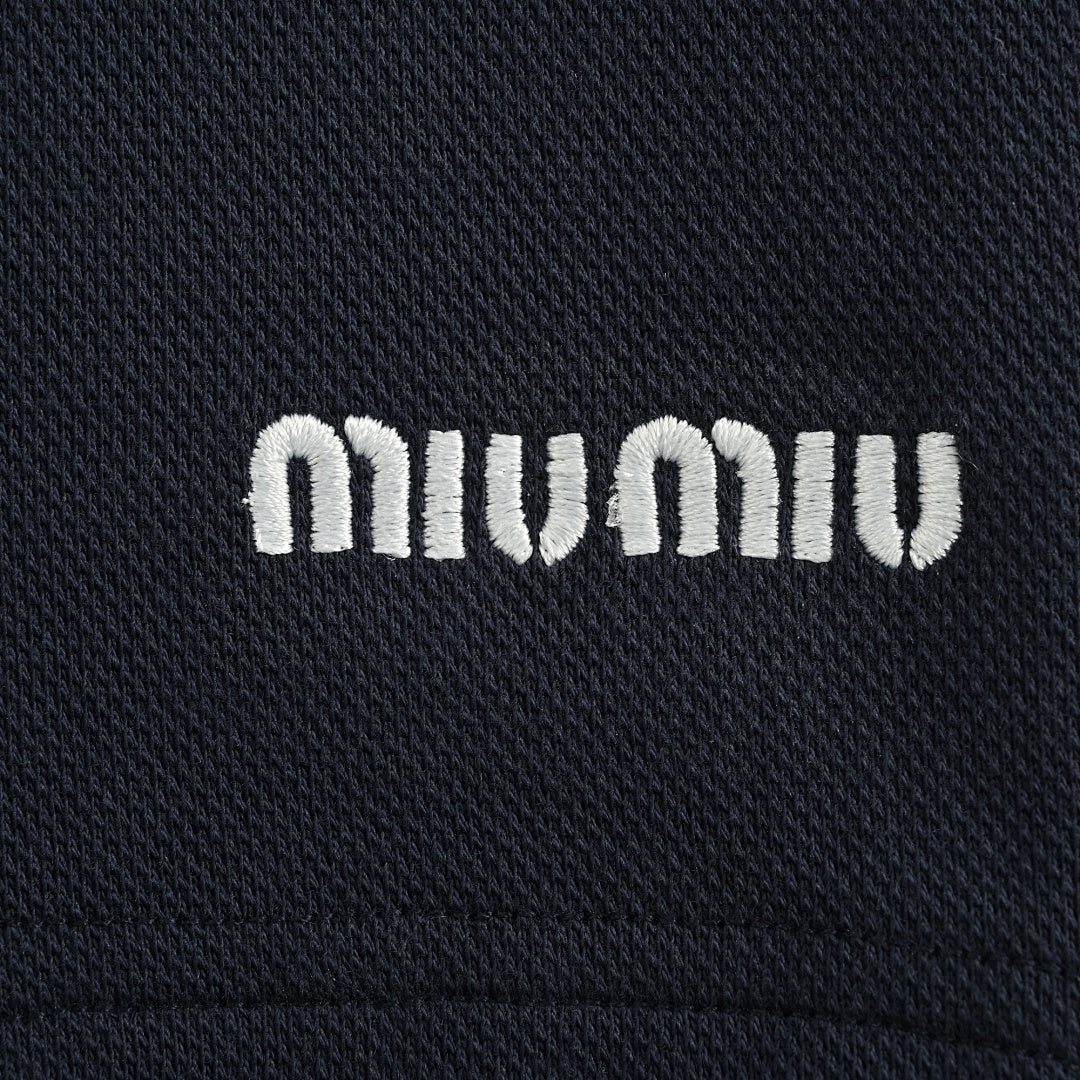 Miu Miu Shorts 184 - Navy - view 4