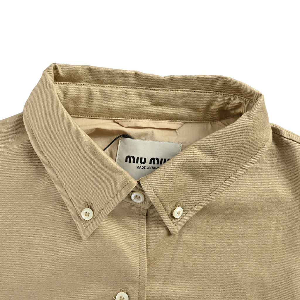 Miu Miu Jacket 183 - Tan - view 6