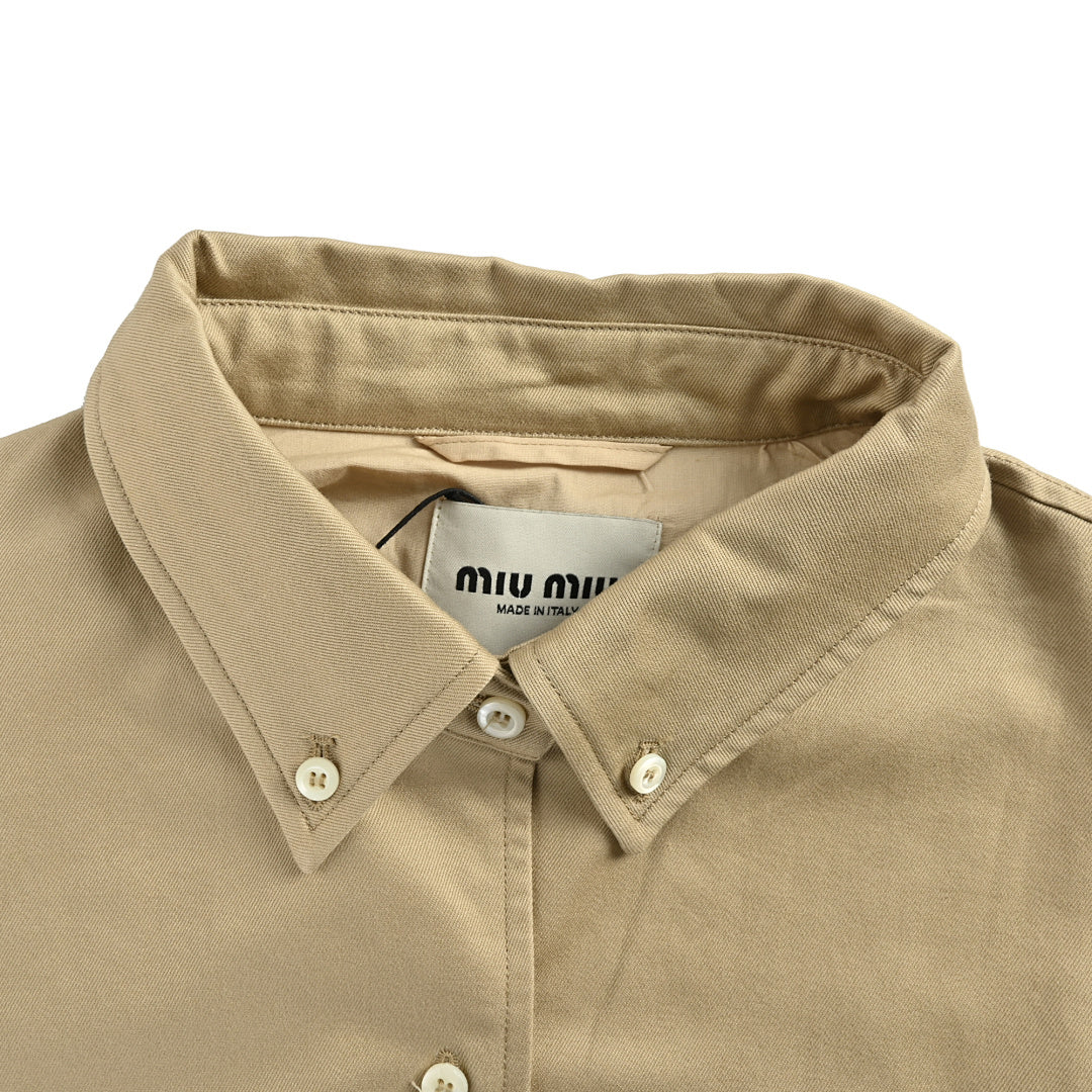 Miu Miu Jacket 183 - Tan - view 6